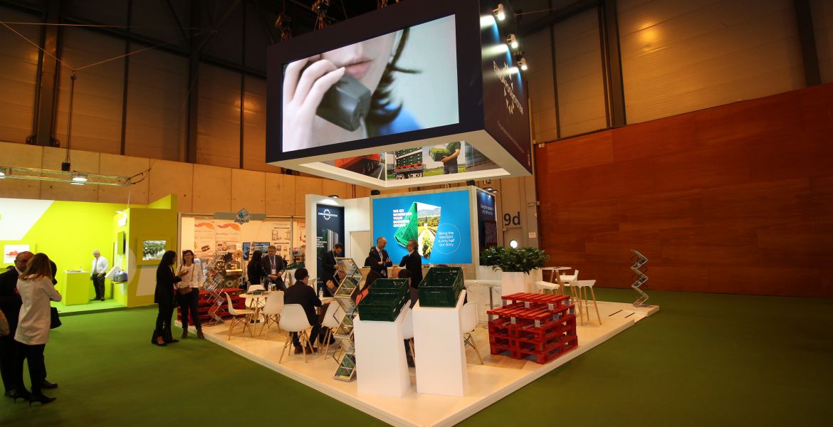 Stand EUROPOOL SYSTEM Feria FRUIT ATTRACTION 2018 Madrid