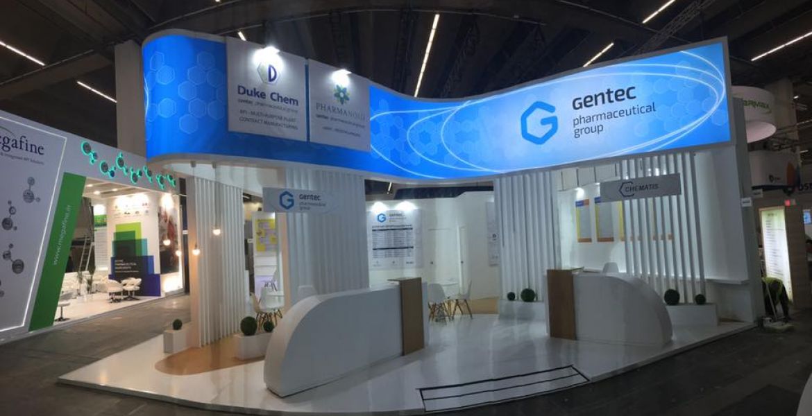 Stand GENTEC 2017 Feria Cphl Frankfurt